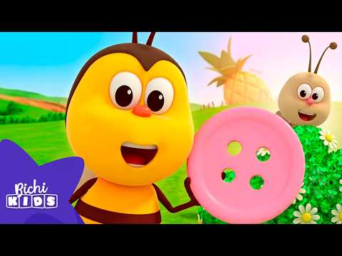 Debajo de un Botón 🐞 Canción del Jardín 🐞 BICHIKIDS | El Reino Infantil