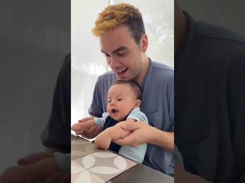 MOMENTO INCRÍVEL DO LUKE COM 6 MESES
