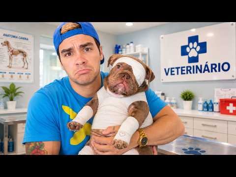 O Meu Cachorro Novo está DOENTE!