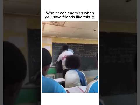 Who needs enemies when you have homies like this 💀 Subscribe! #shorts