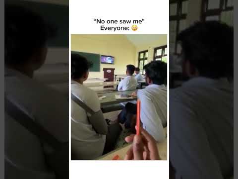 Nobody saw him... right? 😂 Sub for more! #shorts
