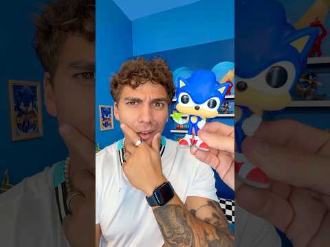 Mi amigo fan de Sonic 🫩😝
