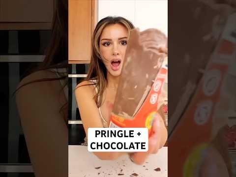 Trying Viral Pringles and Chocolate Dessert