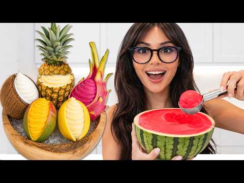 I Made the Viral Fruit Ice Cream At Home!