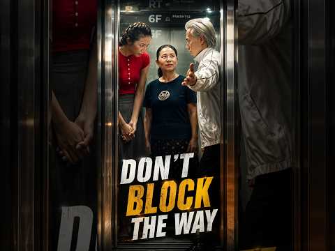 Accidentally blocking the elevator [BEN EAGLE] #ActionComedy #KungFu #Kindness #Trending #Viral