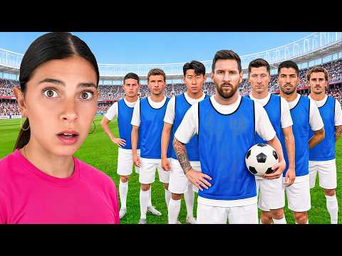Can A YouTuber Beat Professional Footballers?