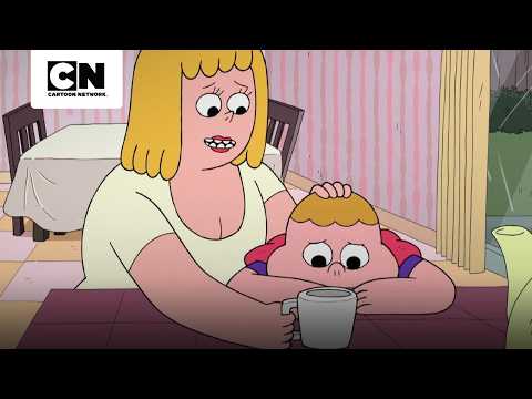 LA DESAPARICIÓN DE CLARENCE EN MEDIO DE UNA TORMENTA | CLARENCE | CARTOON NETWORK
