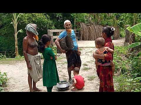চাই দিয়ে নানা নাতির মাছ ধরা পর্ব - ৫ 🎣 Amazing Village Fishing Ep - 5