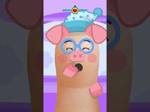 This Little Piggy Went to Market 🐷 | Classic Nursery Rhyme #plimplim #shorts #farmsongs