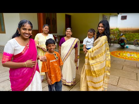 Onam celebration 🎉 ഞങ്ങളുടെ വീട്ടിലെ ഓണം കാണാം 😍
