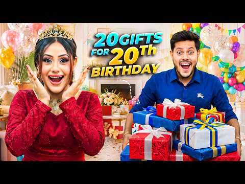 রিতুর জীবনের সবচেয়ে বড় Birthday Surprise! 😱🎂 | 20 Gifts For Ritu’s 20th Birthday 🎁 | Rakib Hossain