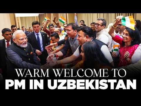LIVE: PM Modi arrives to a warm welcome in Uzbekistan