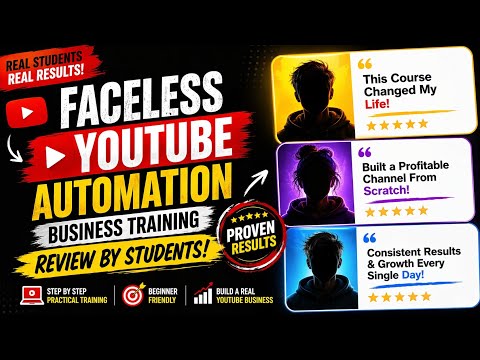 Faceless YouTube Automation Business Step by Step Training Testimonial By Deloar Bhai