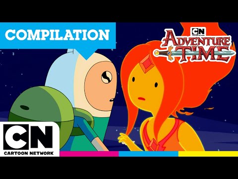 Finn's Crushes & Awkward Moments 💛 Love & Friendship Stories | Adventure Time | Cartoon Network UK