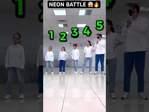 SHUFFLE BATTLE 😎🔥 WHO WIN ? 🤔🏆 NEON MODE 😱⭐️ 40 M SUBS !!