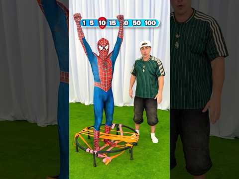 ¿Cuantas Cintas Soportan a Spider-Man? 🕸️🕷️