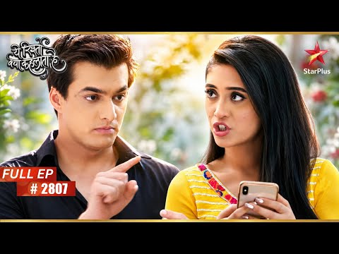 Manish Motivates Kartik | Full Ep. 2807 | Yeh Rishta Kya Kehlata Hai