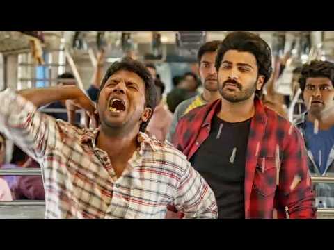 Sharwanand ने ट्रैन में Sai Pallavi को छेड़ने वाले बदमाशों की धुलाई की ट्रेन दी | Sharwanand Scene