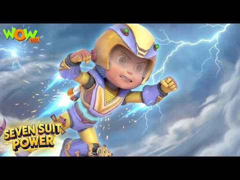 Vir The Robot Boy: Robo Vir ka Attacking Power | Seven Suit Powers | Wow Kidz