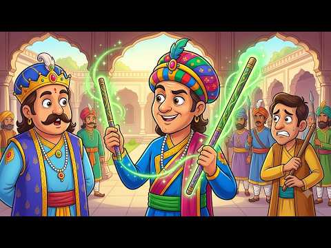 Jadui Chhadi Aur Akbar Birbal | Hindi Moral Story for Kids #cm