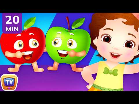 Yes Yes Fruits Song + Apple, Mango, Banana & Fruit Songs for Kids | 20 Min | ChuChu TV