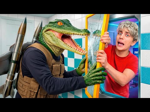 We Built 3 SECRET Rooms to Spy on Bombardiro Crocodilo!