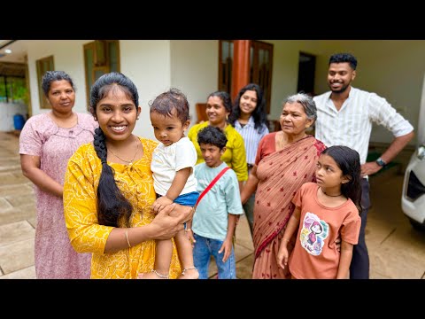 കുഞ്ഞ് വന്നശേഷം കാത്തിരുന്നത് ഇതിനാണ് 😊 കവി യാത്ര പറഞ്ഞ് വീട്ടിൽ നിന്നിറങ്ങി 