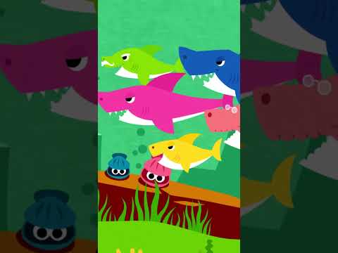 Original Baby Shark Dance but FASTER 🔥 #kidssongs #kidslearning