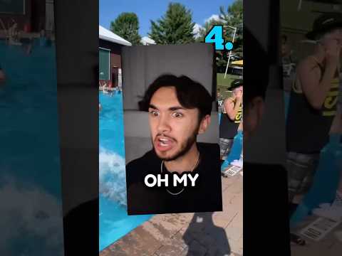 Who had the best belly flop..? #shorts #shortsfeed #youtubeshorts #cringe #challenge #comedy #funny