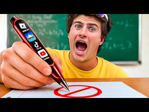 TESTEI 100 PRODUTOS BANIDOS DAS ESCOLAS!