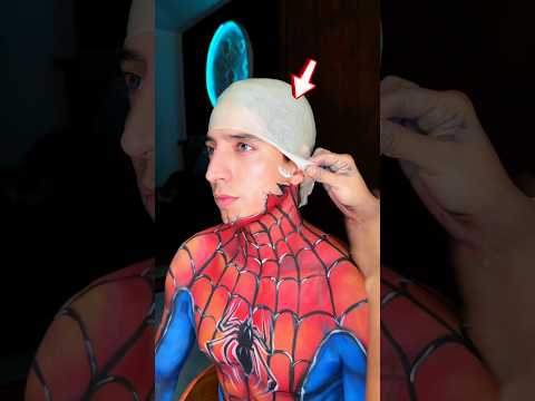 Parte 2 DE HACER EL DISFRAZ 🥸 DE SPIDERMAN!