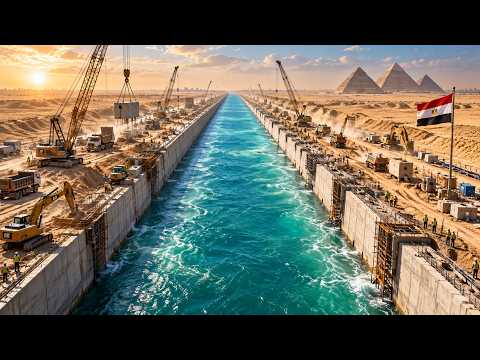 Egipto acaba de comenzar a construir un segundo Nilo