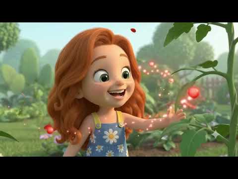 Learn Colors with Forest Friends 🍏🍎 | "The Garden of Colors" Kids Nursery Rhymes