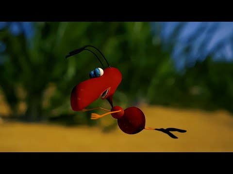 The Hungry Ant at the beginning