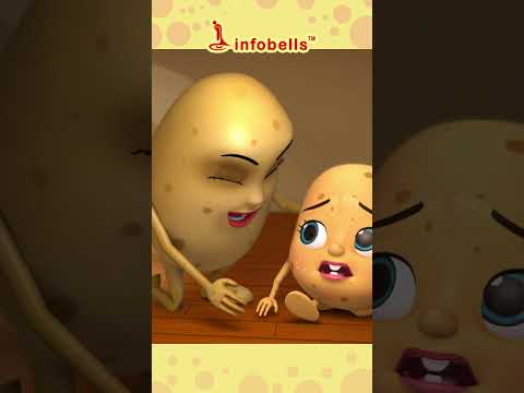 Aloo Kachaloo Beta Kahan Gaye The | Hindi Rhymes & Cartoons | Infobells #alookachaloo #hindirhymes