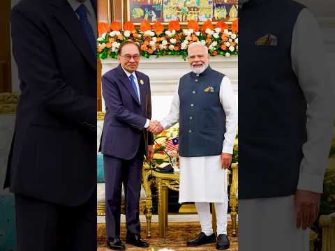 PM Modi holds a meeting with Prime Minister Anwar Ibrahim of Malaysia | #brics | #shorts