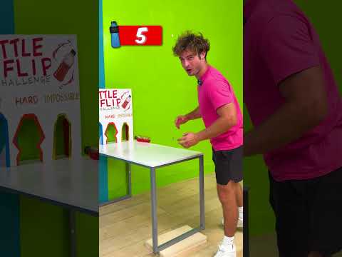 IMPOSSIBLE Bottle Flip!