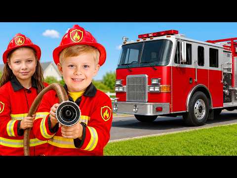 Kids Learn How Firefighters Work!