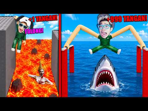SETIAP 1 DETIK TANGAN KITA MENJADI X2 GANDA DI ROBLOX!!! KABUR DARI ANOMALI!!!