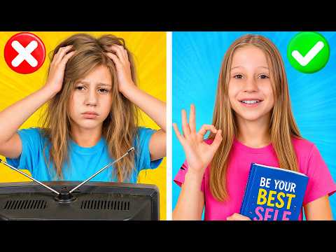 Nastya and her friends are teaching to read books