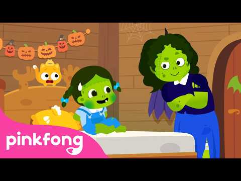 🧟 Johny Johny, Yes Monster | Yes Papa Song | Pinkfong Halloween Songs