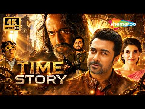 Suriya's Triple Role Sci-Fi Action Movie | 24-Time Story Hindi Dubbed Movie | Samantha, Nithya