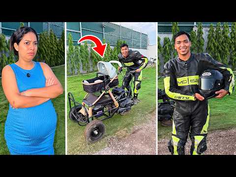 CONSTRUI un COCHE con MOTOR para mi BEBE RECIEN NACIDO - ALFREDO LARIN 