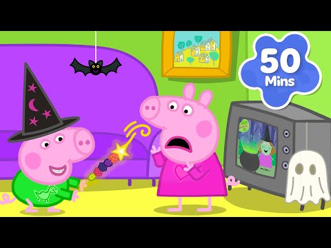 George Pig CASTS a SPELL on Peppa!😨 SPOOKY Movie Night | Peppa Pig Official BEST EPISODES COLLECTION