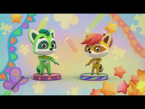🦝द रकून बैंड | Episode 40 रबर बैण्ड ELASTIC BAND➰| Fun Songs, Music Box Magic & Musical Learning