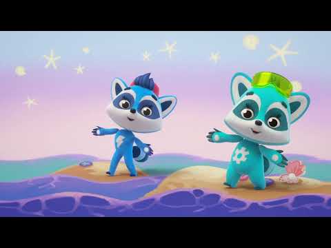 🦝द रकून बैंड | Episode 37 शंख SHELL🐚| Fun Songs, Music Box Magic & Musical Learning
