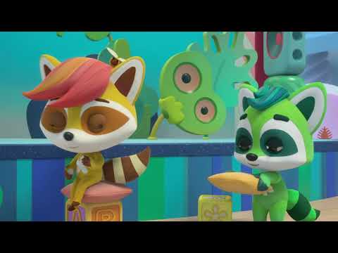 🦝द रकून बैंड | Episode 36 तकिया PILLOW💤| Fun Songs, Music Box Magic & Musical Learning