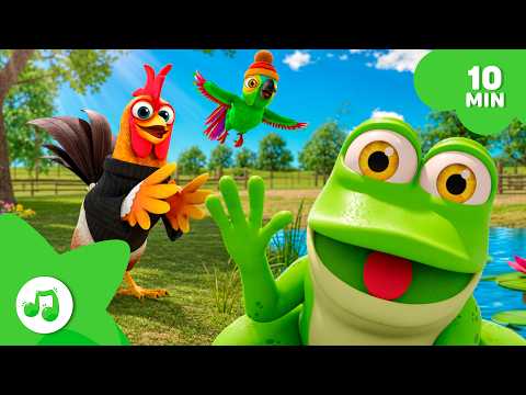 ¡Descubramos a los Animales de la Granja! 👨🏻‍🌾 [10 min] Canciones Infantiles | La Granja de Zenón