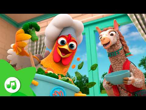 Súper Alimentos 🥦 Canción de Vegetales para Niños 👨‍🍳 La Granja de Zenón