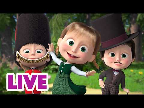 🔴 LIVE STREAM 🎬 Masha and the Bear 🔍🧑‍🎓 Learn Occupations! 🧑‍🎨🧑‍🍳